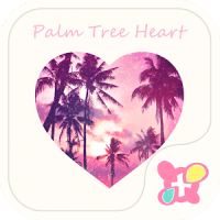 Cool Theme-Palm Tree Heart-