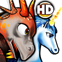 Pep the dragon & unicorn HD