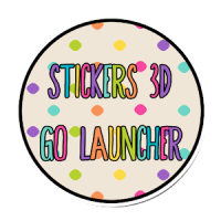 Stickers 3D Go Launcher