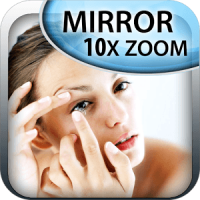 Mirror 35x Zoom for Contact Lenses and Makeup