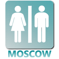 Public toilets in Moscow