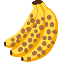 Reife Banane - Futter Affe