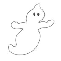 Halloween Cute Spooky Ghosts