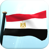 Egypt Flag 3D Free Wallpaper