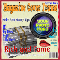Magazine Cover Frame Maker