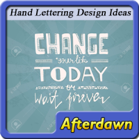 Hand Schriftzug Design-Ideen
