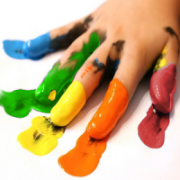 Fingermalerei für Kinder
