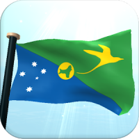 Christmas Island Flag 3D Free