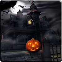 Casa de miedo de Halloween