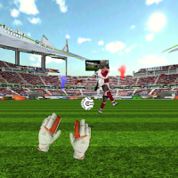 골키퍼 축구 게임의 3D
