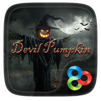 Devil Pumpkin GOLauncher Theme