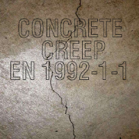 Concrete creep Eurocode