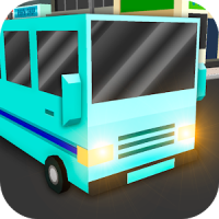 Cube City Bus Simulator 3D