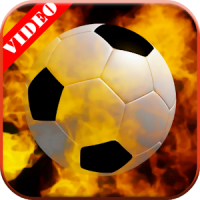 Football On Fire Video LWP