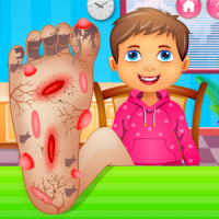 Lesão Foot - ajudar o médico