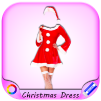 Girls Christmas Suit Photo Editor - Women Dress