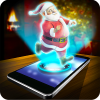 Hologram Santa 3D Simulator