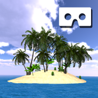 VR Tropical Paradise Island (Google Cardboard)