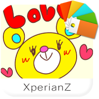 Love Bear theme for XperianZ™