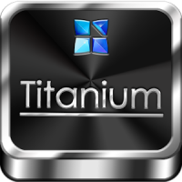 Next Launcher Theme Titanium