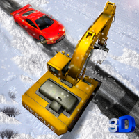 Снег Rescue Экскаватор Sim