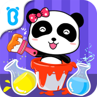 Baby Panda’s Color Mixing Studio