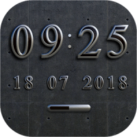 BERLIN Digital Clock Widget