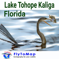 Lake Tohope Kaliga Gps Map