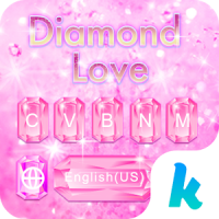 Diamond Love Keyboard Theme