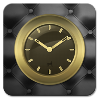 Gold Clock Widget
