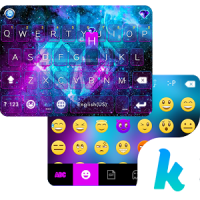 Galaxysparkle Keyboard Theme