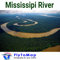 Mississipi River Map Navigator