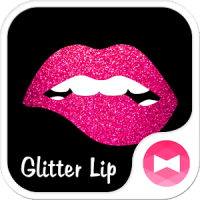 Симпатичные обои Glitter Lip