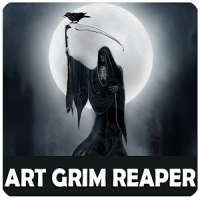 Cool Art Grim Reaper Wallpaper