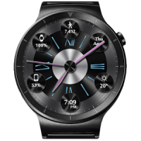 Brushed Metal HD Watch Face & Clock Widget