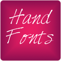 Hand3 para FlipFont® gratis