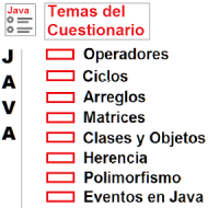 Cuestionario Programacion Java