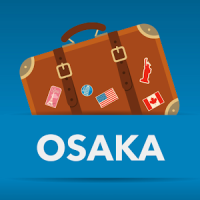 Osaka mapa offline Guía