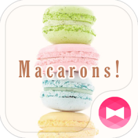 かわいい壁紙 アイコン カラフルマカロン 無料きせかえ による無料ダウンロード Jp Co A Tm Android Plus Colorful Macaron