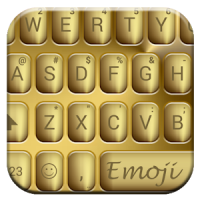 Solid Gold Emoji Tastatur