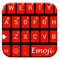 Tiles Red Emoji Teclado