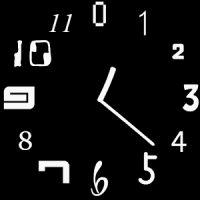 Analog Clock ι White