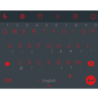 Tema de teclado DroidRed