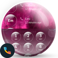 Nebula Glass Contacts&Dialer