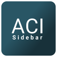 ACI Sidebar