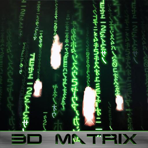3D Matrix2 Live wallpaper