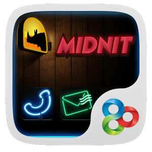 Midnit GO Launcher Theme