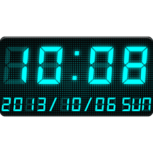 LED clock widget C-Me Clock