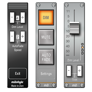 AudioBar Media Volume Widget