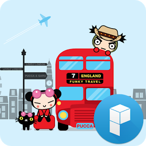 Pucca in London Launcher Theme